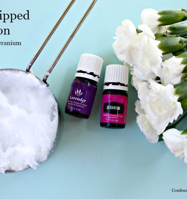 DIY Whipped Coconut Lotion