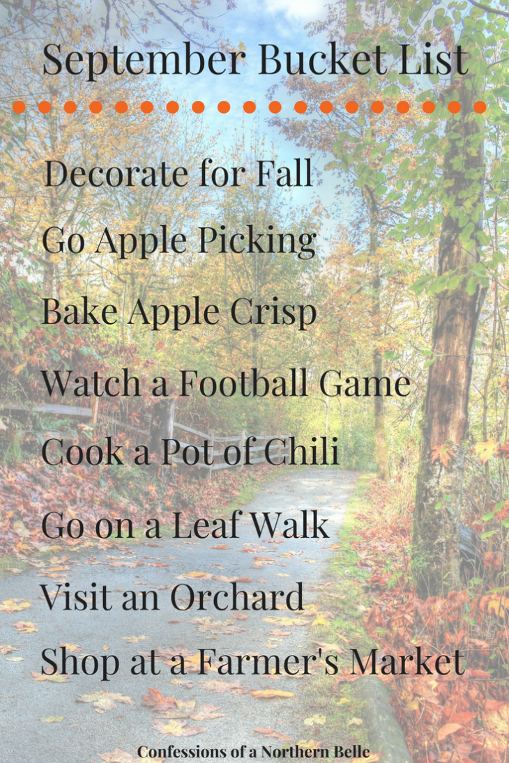 September Bucket List - Things to do during September - New England Fall Fashion 