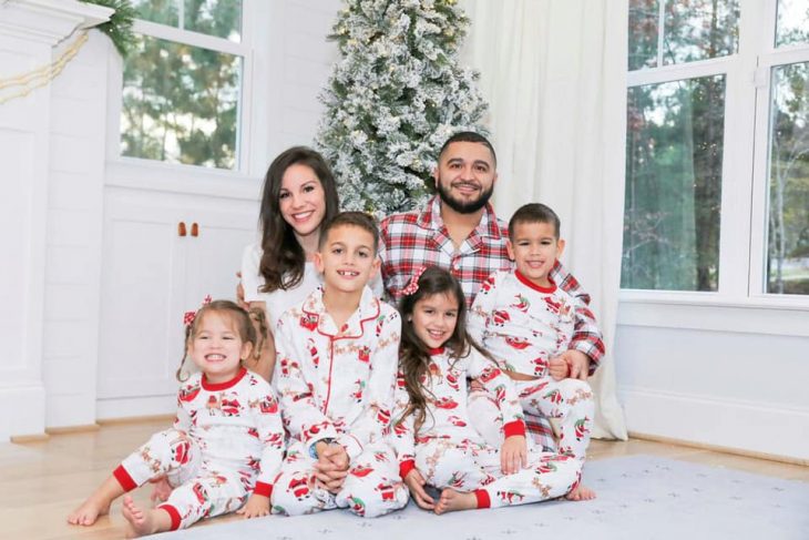 Six Person Family Christmas Pajamas