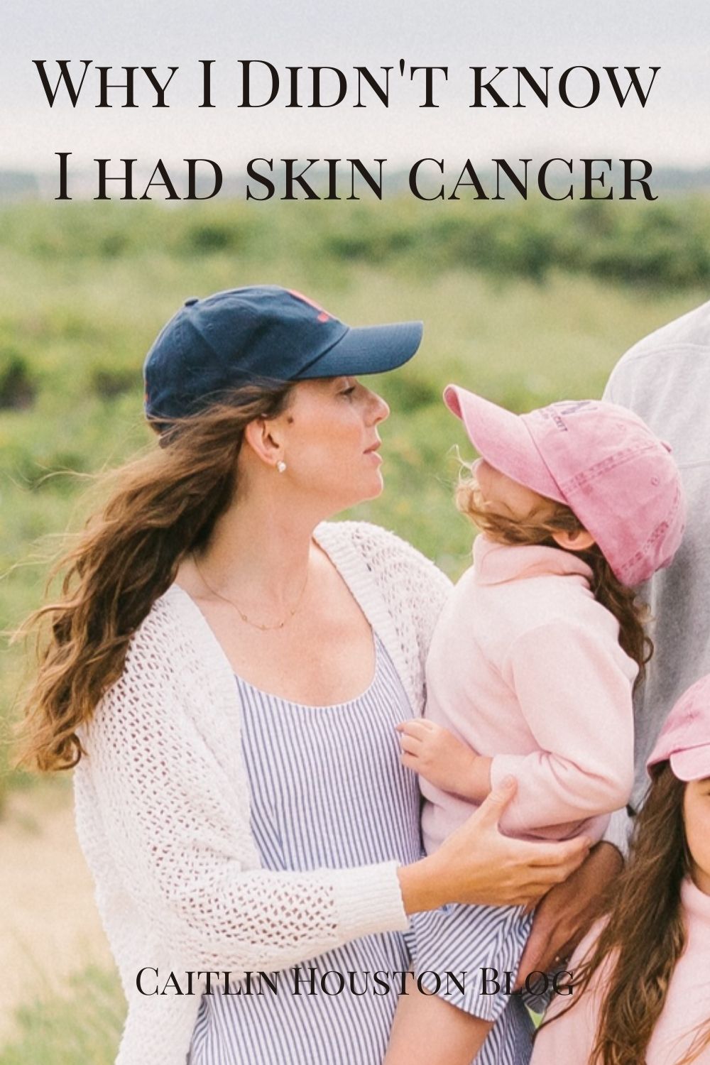 A woman with skin cancer