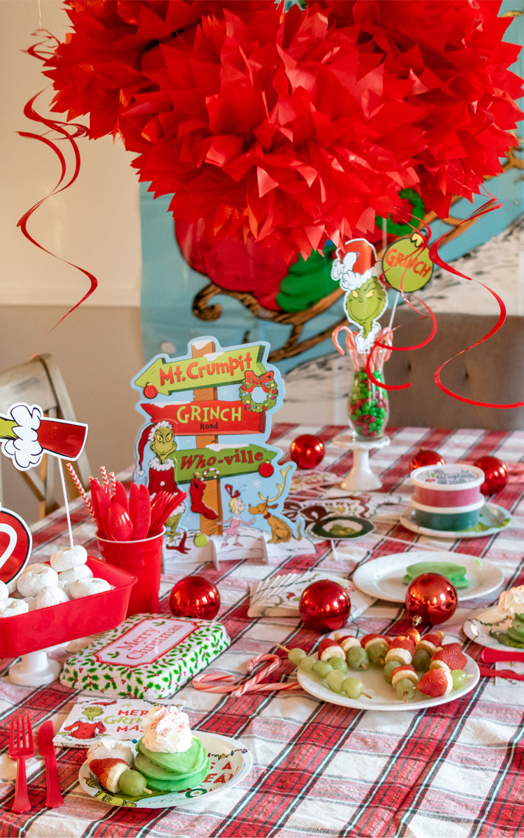 Lunchbox Dad: The Grinch Food Art Christmas Lunch Recipe