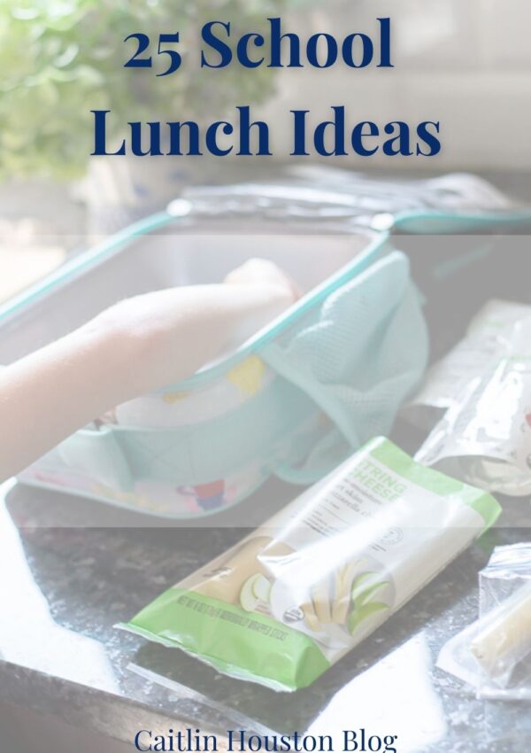 25 school lunch ideas