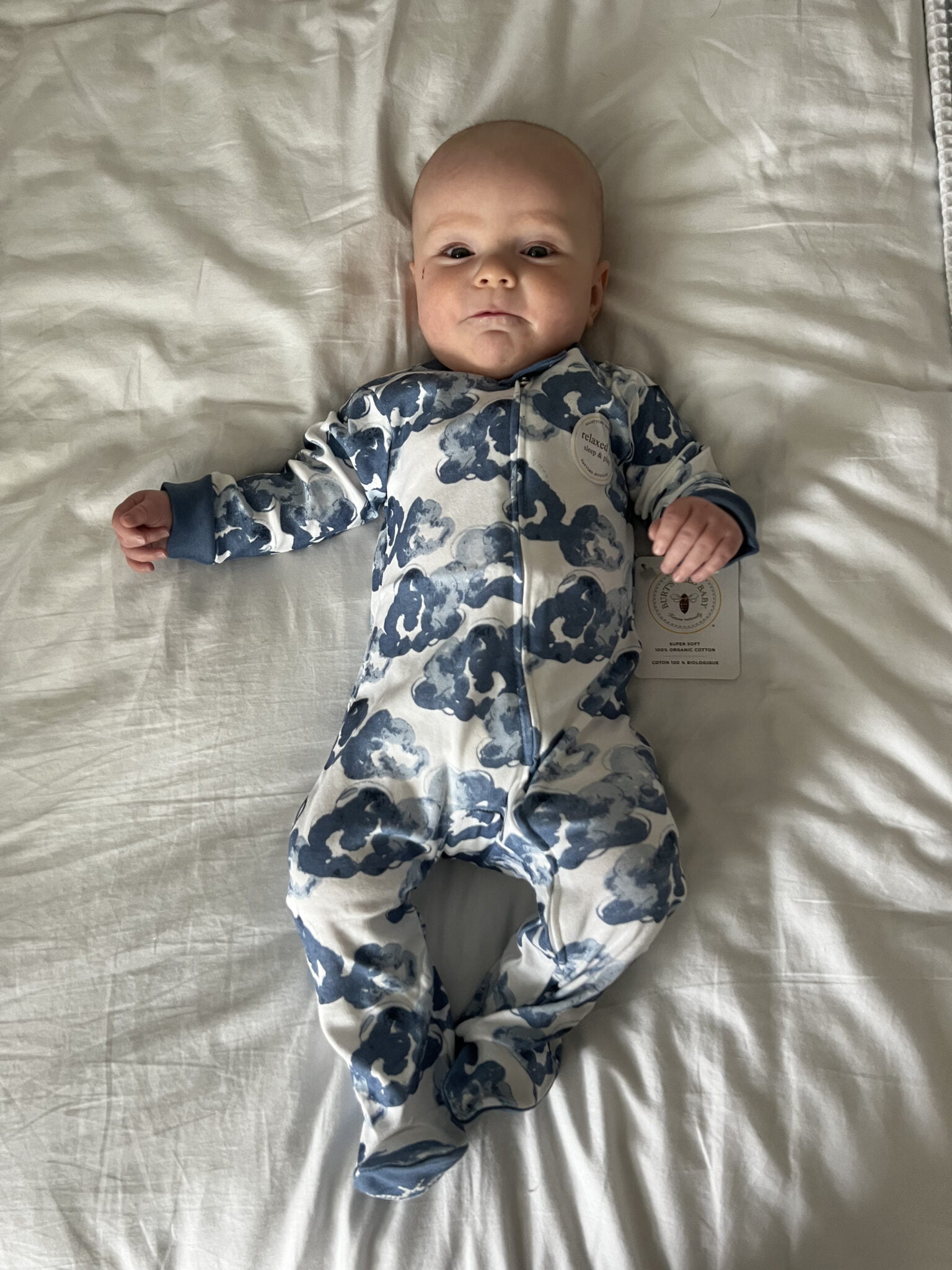 Burts Bees Baby Relaxed Fit Pajamas for Chubby Babies