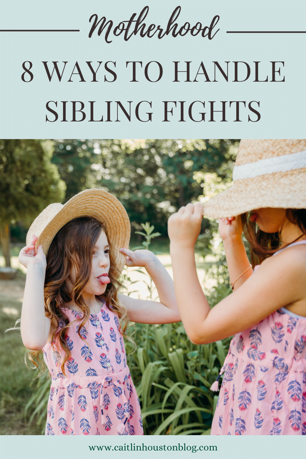 8 Ways to Handle Sibling Fights